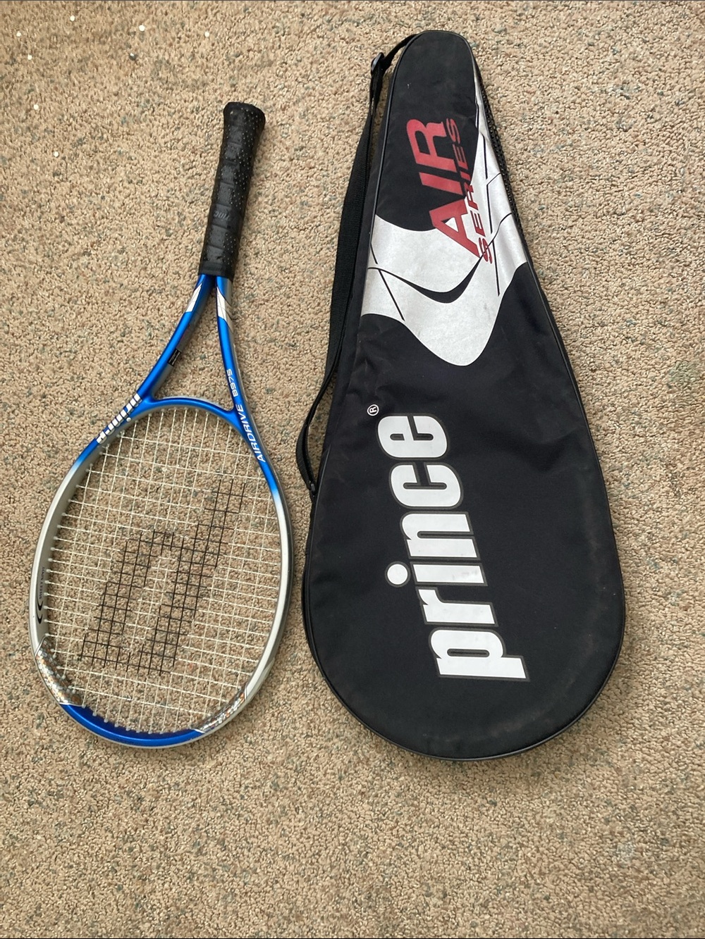Prince Black Tennis Racket Cover - Men's Bag